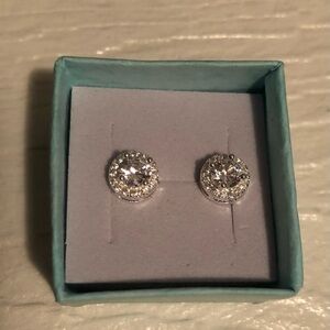 Elegant Silver Stud Earrings